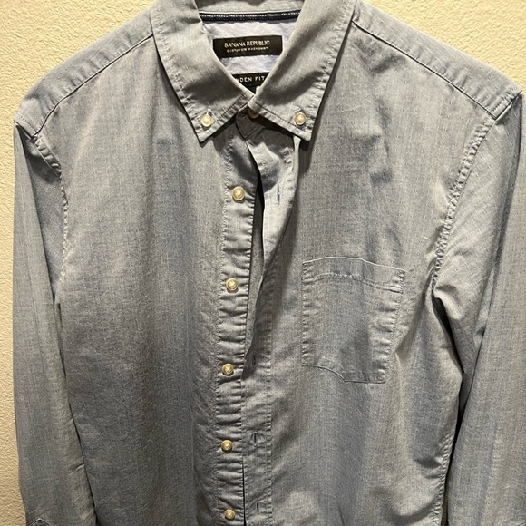 BANANA REPUBLIC CAMDEN FIT CASUAL SHIRT SIZE S - Picture 1 of 2